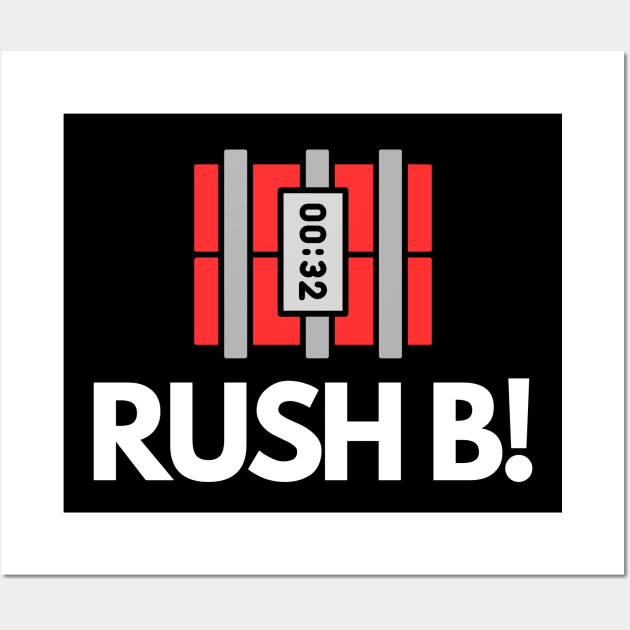 Rush B Wall Art by happymonday